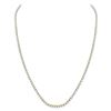 Image 1 : 13 & 3/8 CTW Mens Round Diamond Studded 30" Tennis Chain Necklace 10kt Yellow Gold - REF-752F3M