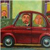 Image 2 : Mikheil Mikaberidze, Original Oil Painting on Canvas, Hand Signed Inverso with Certificate of Authen