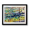 Image 1 : Wyland, "Abstract" Hand Signed Original Painting on Paper with Letter of Authenticity.