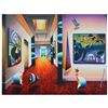 Image 1 : Ferjo, "Infinite Beauty" Original Painting on Canvas, Hand Signed with Letter of Authenticity.