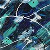 Image 2 : George Marlowe, "Oceania" Hand Signed Original Acrylic Painting on Canvas with Certificate of Authen