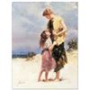 Image 1 : Pino (1939-2010), "Tenderness" Artist Embellished Limited Edition on Canvas (30" x 40"), AP Numbered