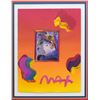 Image 2 : Peter Max- Original Mixed Media "Blushing Beauty"