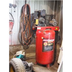 Coleman Powermate Industrial Air Compressor 5HP 80 Gallon w/ Air Hose