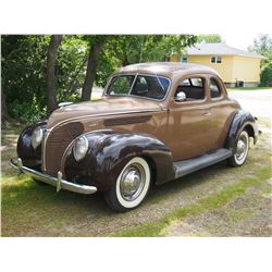 1938 Ford 2 Door Coupe 221 Flathead V8 3 Speed Standard Serial # 3B573