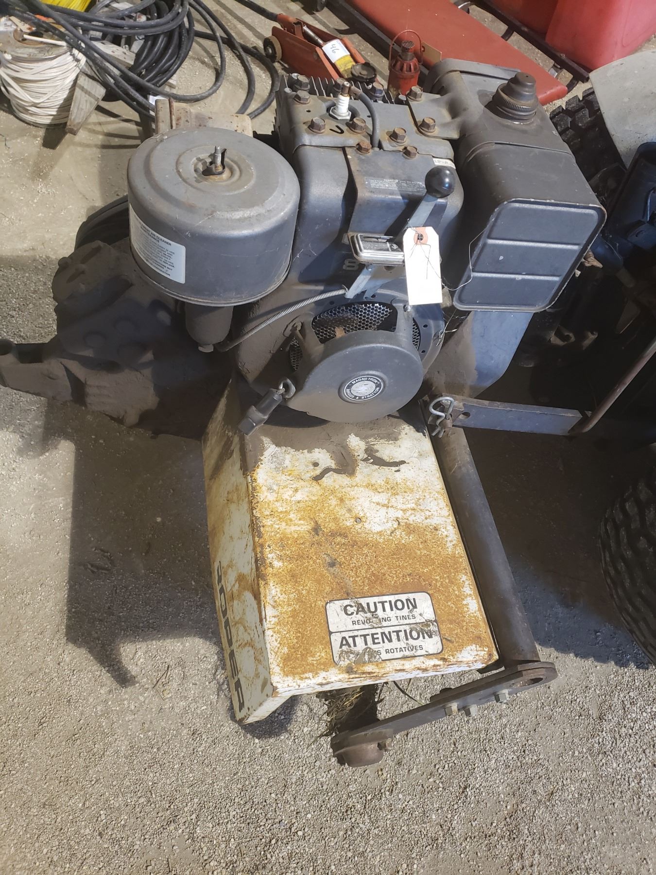 Rototiller w/8hp Briggs Stratton Engine 36"