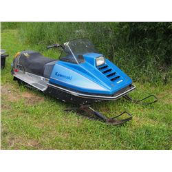 1979 Kawasaki 340 Drifter Snowmobile (Running) SA340A-10-1779
