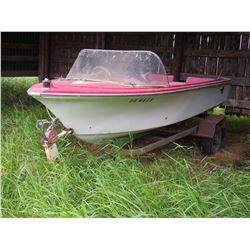 Crest Boat and Trailer 12FT (No Motor)