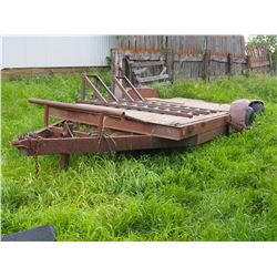Tawdem Axle Trailer w/ Ramps 6.5FT W by 16FT L