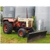 Image 2 : Case 930 Diesel Tractor w/ Blade 9FT Model 932 S# 8327028