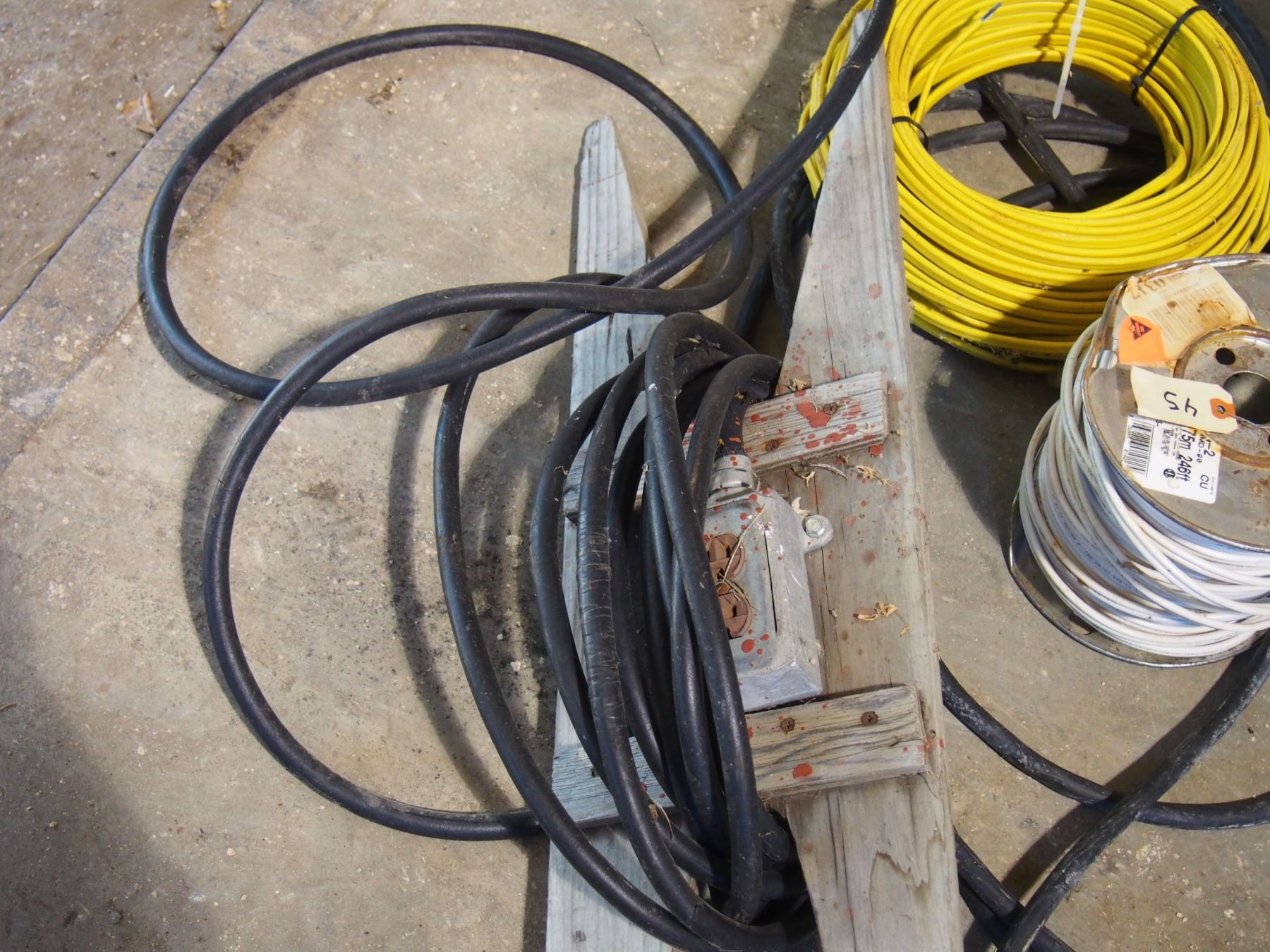Extension Cord, Baler Twine, Electrical Wiring and Extension Cord with Outlet