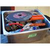 Image 3 : Metal Toolbox with Tray of Contents (Wrenches, Hand Tools and Misc)