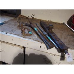 3 Point Ball Hitch, Tire Wrench and Misc