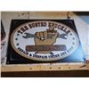 Image 5 : Harley Davidson Coffee Tin, Metal Garage Sign, and License Plate