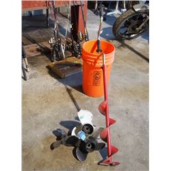 Ice Fishing Auger and Boat Propellers