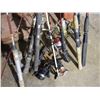 Image 4 : Mixed Lot of Rods, Reels, Tackle Box and Knife Sharpener