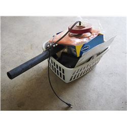 Tank Heater with Plumbing Supplies