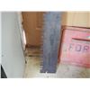 Image 3 : Ford Metal Door 21 by 17" and Saw Blade No Handle 54" L