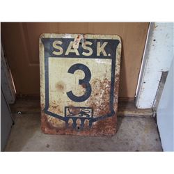Saskatchewan Metal Sign 18 by 24"