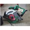 Image 2 : Hitachi Cordless Circular Saw with Battery and Charger Plus Hitachi Cordless Drill with Battery