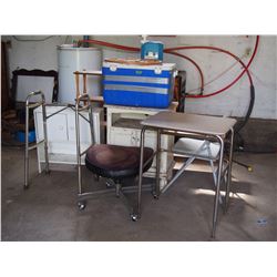 Walker, Chair, Cooler, Table, Cabinet and etc.