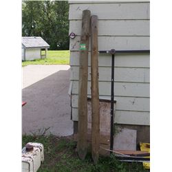 75X THE MONEY - Treated Fence Posts 3"