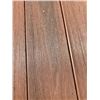 Image 1 : PALLET OF LEADVISION ELEGANCE PREMIUM ADVANCE SERIES 12' MAHAGONY COLOR COMPOSITE WALL CLADDING