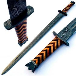 KNIGHTHOOD Damascus Steel Sword