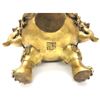 Image 5 : Large Two-Handled Foo Dog & Dragon Decorated Lion Footed Brass Censor