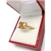 Image 2 : Ladies .12ct Marquise Cut White Opal set in 18K Gold Plated Ring