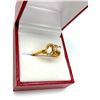 Image 3 : Ladies .12ct Marquise Cut White Opal set in 18K Gold Plated Ring