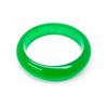 Image 2 : Ladies Chinese Green Jade Carved Bangle
