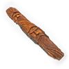 Image 3 : Hand Crafted ONE OF A KIND 2 FACED MAN Wooden Art Piece