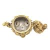 Image 4 : Large Marked Lidded Dragon & Foo Dog Decorated Brass Censor