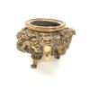 Image 2 : Oriental Dragon & Foo Dog Brass Censor With Reign Mark