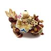 Image 3 : Chinese God Riding Dragon Porcelain Figure