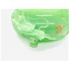 Image 3 : Asian Style Dragon Carved Footed Bowl