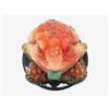 Image 4 : Red, Green And White Money Toad With Red Semi-Precious Stones