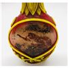 Image 4 : Chinese Hand Carved Peking Glass Reverse Painted Monkey Snuff Bottle
