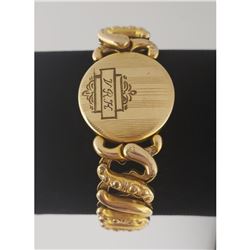 Gold Filled American Queen Flex Bracelet