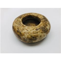 Antique Stone Brush Pot