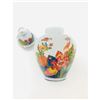 Image 1 : Floral Asian Style Vase With Lid