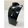 Image 1 : Crown Jewel Style Pendant on 925 Silver Chain