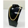 Image 1 : 10kt Gold Ladies Rope Chain