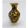 Image 1 : Asian Cloisonne & Enameled Floral Decorated Egg On Stand