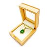 Image 2 : Ladies 1.49ct Oval Cut Canadian Jade in 18K Gold Plated Mount
