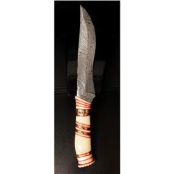 High Quality Damascus Hunting Knife