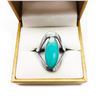 Image 2 : Turquoise Gem Stone Ring