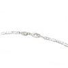 Image 2 : Sterling Silver 925 Figaro Link Necklace
