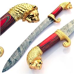 The SHEIKHS KUKRI Damascus Sword
